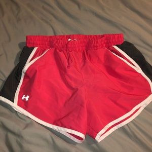 UA running shorts